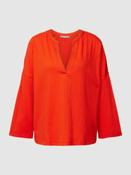 Blouse in kreuklook van Jake*s Collection Rood - 33