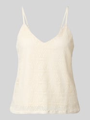 Regular Fit Top mit Spitze Modell 'MAYA' von VERO MODA - 2