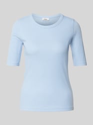 T-shirt o kroju slim fit z mieszanki bawełny od s.Oliver RED LABEL - 38