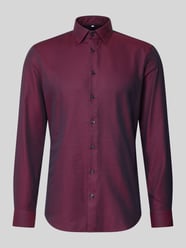Koszula biznesowa o kroju slim fit z czystej bawełny od Jake*s - 8