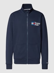 Sweatjacke mit Label-Details Modell 'ENTRY' von Tommy Jeans Blau - 6