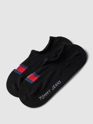 Füßlinge mit Logo-Print im 2er-Pack von Tommy Hilfiger Schwarz - 32