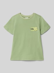 męski t-shirt o kroju regular fit z czystej bawełny od s.Oliver RED LABEL - 2