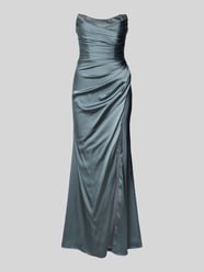 Off-Shoulder-Kleid mit Ziersteinbesatz und Raffungen von Hey Kyla - 37