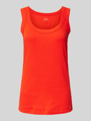 Tanktop mit Label-Applikation von Marc Cain - 12