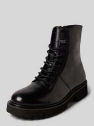 Schnürstiefel mit Label-Detail Modell 'BUXTON' von Blauer USA - 27