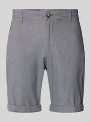 Szorty chino o kroju slim fit z mieszanki bawełny model 'LUTON' od Selected Homme - 33