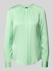 Regular fit zijden blouse met plooien, model 'Banorah' van BOSS - 26