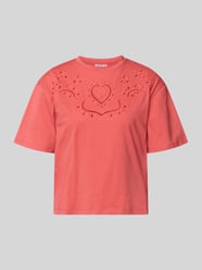 T-shirt met ajourwerk en ronde hals van Jake*s Casual - 20