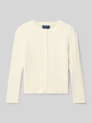 Regular fit jack in gebreide look, model 'Banded' van Polo Ralph Lauren Kids - 2