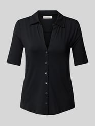 Regular Fit Jersey-Bluse mit kurzem Arm aus Viskose-Mix von Marc O'Polo - 36