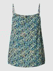 Top mit Allover-Muster von Esprit Blau - 8