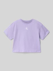 t-shirt o kroju regular fit z czystej bawełny od Calvin Klein Jeans - 12