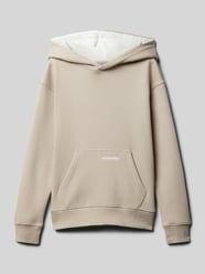 Loose fit hoodie met kangoeroezak, model 'ELEGACY' van Jack & Jones - 14