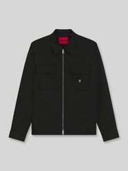 Oversized Fit Hemdjacke mit Label-Detail Modell 'Elack' von HUGO - 30