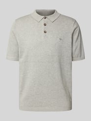 Koszulka polo o kroju regular fit z imitacji dzianiny od Fynch-Hatton - 43