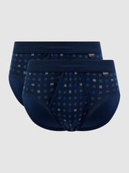 Slip im 2er-Pack von Schiesser Blau - 37