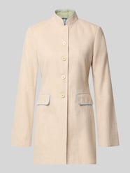 Slim Fit Blazer mit Pattentaschen von White Label Beige - 25