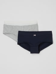Panty, per 2 verpakt van SANETTA Blauw / turquoise - 20