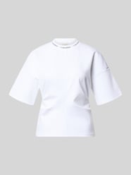 t-shirt o kroju comfort fit z napisem z logo od Calvin Klein Jeans - 9