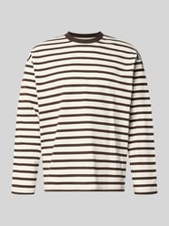 Regular Fit Longsleeve aus reiner Baumwolle mit Streifenmuster von JACK & JONES - 22