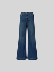 Flared Fit Jeans mit Stretch-Anteil von Closed Blau - 1