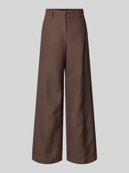 Wide Leg Stoffhose mit Baumwolle Modell 'BALLO' von Weekend Max Mara - 43