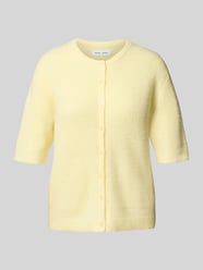 Strickjacke aus Woll-Mix mit 1/2-Arm Modell 'Saanoura' von Samsøe Samsøe - 40