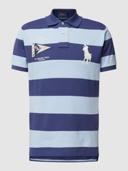 Poloshirt mit Streifenmuster von Polo Ralph Lauren Blau - 3