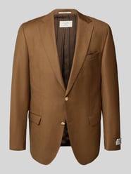 Regular fit 2-knoops colbert van een mix van scheerwol en kasjmier, model 'TASSILO' van Carl Gross - 40