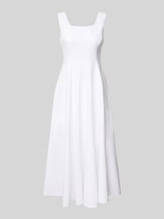 Lniana sukienka z dekoltem karo model 'ADDISA' od Ted Baker - 9