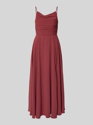Cocktailkleid mit Drapierungen und Spaghettiträgern von Jake*s Cocktail - 1