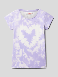 T-shirt in batiklook, model 'HEMMA' van VINGINO Paars - 12