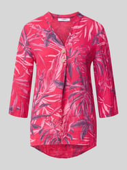 linnen blouse van puur Linnen model 'Rikee' van ZABAIONE - 5