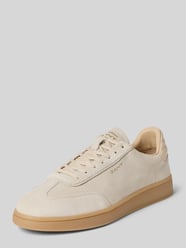 Sneaker aus echtem Leder Modell 'Cuzmo' von GANT Beige - 14