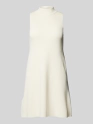 Minikleid mit Stehkragen Modell 'SESETE' von Mango Beige - 9