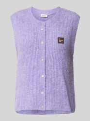 Mouwloos vest met labelpatch van American Vintage - 3