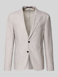 marynarka na 2 guziki o kroju slim fit z lnu model 'Hoverest' od JOOP! COLLECTION - 46