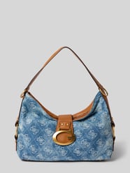 Torba na ramię z dodatkiem wiskozy model 'Camden' od GUESS - 37