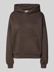 Hoodie mit Logo und Känguru-Tasche von REVIEW - 17
