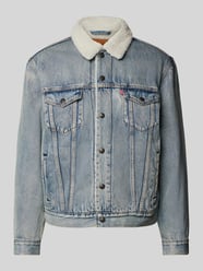 Jeansjacke mit Brusttaschen von Levi's® Blau - 1