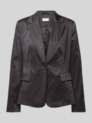 Regular Fit Blazer mit Reverskragen von Milano Italy Schwarz - 23