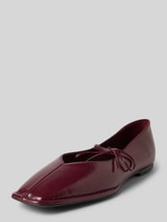 Ballerinas mit Teilungsnaht Modell 'Sway' von ALOHAS Bordeaux - 5