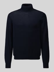 Regular Fit Rollkragenpullover aus reiner Wolle von Jake*s Studio Men - 4