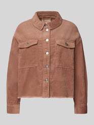 Regular Fit Cordjacke aus reiner Baumwolle Modell 'MARINA-ENY LIFE' von Only Pink - 21