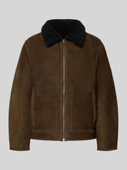 Lederjacke mit Reißverschluss Modell 'ULFUR' von ANNARR - 37