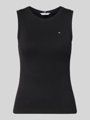 Top bez rękawów o kroju slim fit z czystej bawełny model 'SLIM CODY' od Tommy Hilfiger - 21