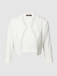 Bolero met opengewerkte voorkant van Vera Mont Wit - 11