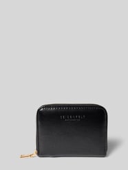 Portemonnee met labeldetail, model 'YLVA' van Seidenfelt - 4