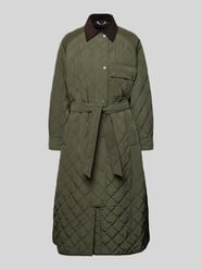 Płaszcz pikowany o kroju comfort fit z dodatkiem wielbłądziej sierści model ‘COCCOLE’ od Weekend Max Mara - 37